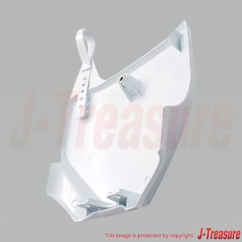 HONDA CRF150F 03-08 Genuine Front Visor *nh196* (Ross White) 61140-KPS-900ZA OEM