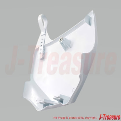 HONDA CRF150F 03-08 Genuine Front Visor *nh196* (Ross White) 61140-KPS-900ZA OEM
