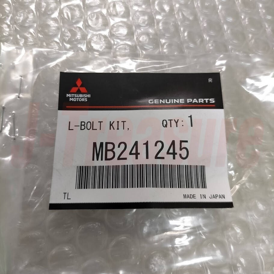 MITSUBISHI LANCER EVO4 CN9A EVO5 EVO6 CP9A Genuine Battery L-Bolt 6x235 Set OEM