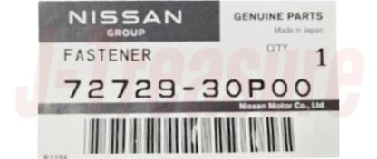 NISSAN 300ZX Z32 '90-96 Genuine F/Windshield Moulding Fastener RH & LH Set OEM
