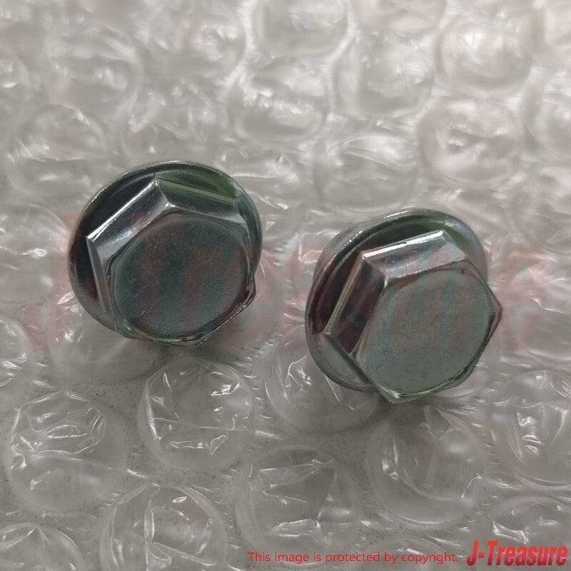 TOYOTA LAND CRUISER 70 80 LX450 Genuine Windshield Wiper Arm Nut 2pcs Set OEM