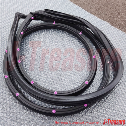 MITSUBISHI LANCER EVO4 CN9A EVO5 6 CP9A Genuine Front Door Weatherstrip Set OEM