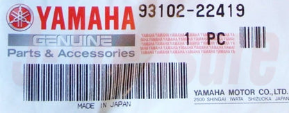 YAMAHA YZ125 '05-25 Genuine Crankshaft Main Bearing(x2) & Oil Seal(RH & LH) Set