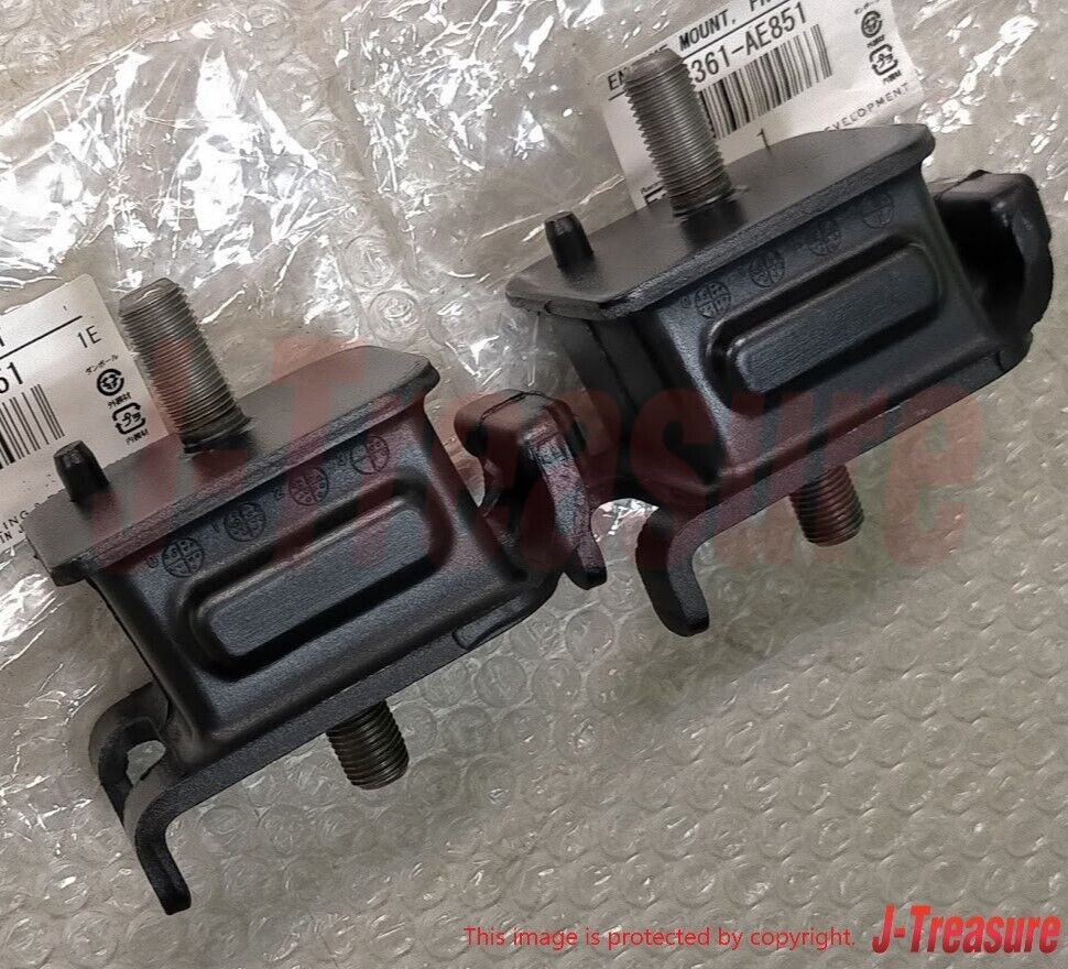 TRD TOYOTA LEVIN TRUENO AE86 4A-GE Genuine Reinforced Engine Mount 2pcs Set OEM