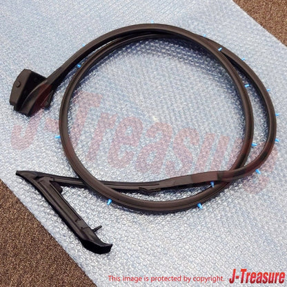 NISSAN 240SX SILVIA S13 89-94 Genuine Door Weatherstrip Seal Right Left Set OEM