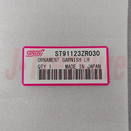SUBARU IMPREZA WRX STI R205 S206 Genuine F/Fender Garnish Molding RH & LH Set