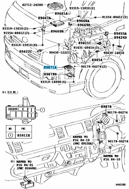 TOYOTA LAND CRUISER LEXUS HILUX LX570 Genuine Injector Driver 89871-71010 OEM