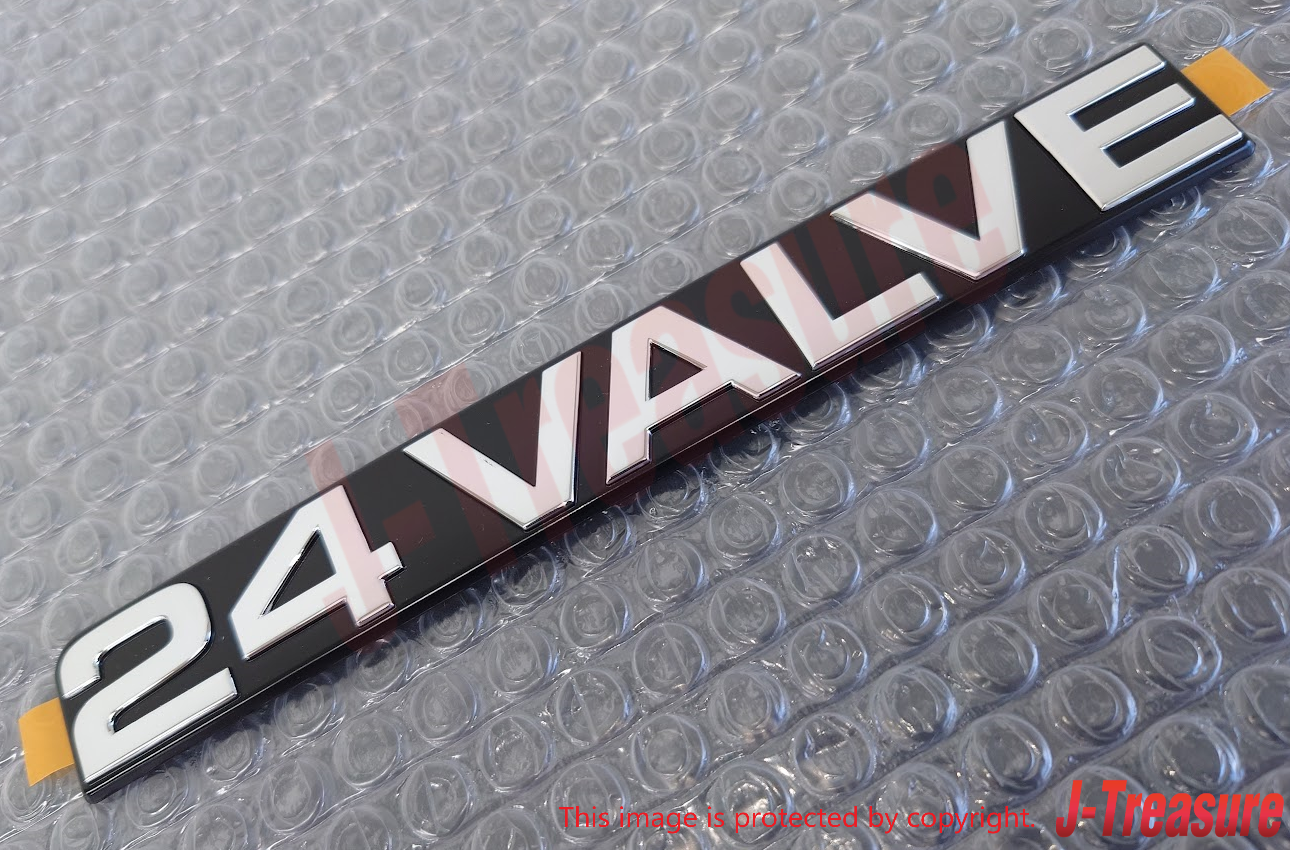 TOYOTA LAND CRUISER FZJ80 Genuine Back Door 24VALVE Emblem Plate 75432-60010 OEM