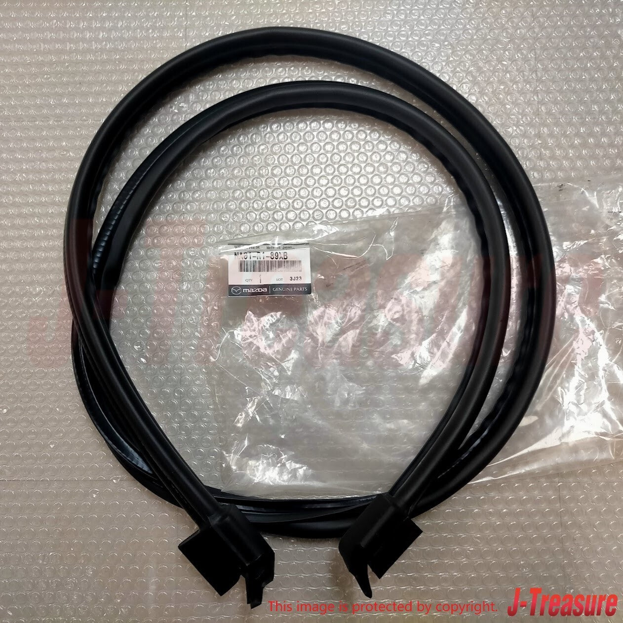 MAZDA MX-5 MIATA NA NB 90-05 Genuine D.Top Rear Weather Strip NA01-R1-89XB OEM