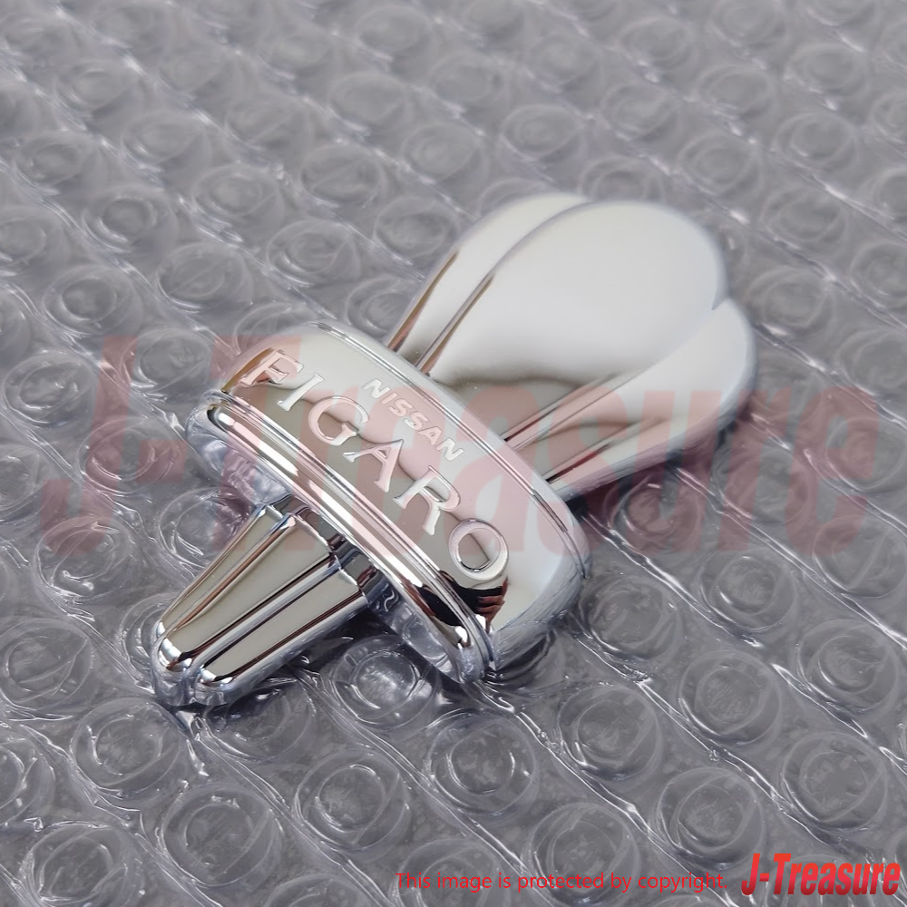 NISSAN FIGARO FK10 1991-1992 Genuine Front Hood Ornament Emblem 62890-37B00 OEM