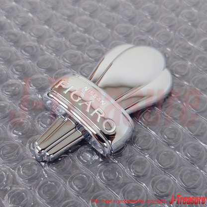 NISSAN FIGARO FK10 1991-1992 Genuine Front Hood Ornament Emblem 62890-37B00 OEM
