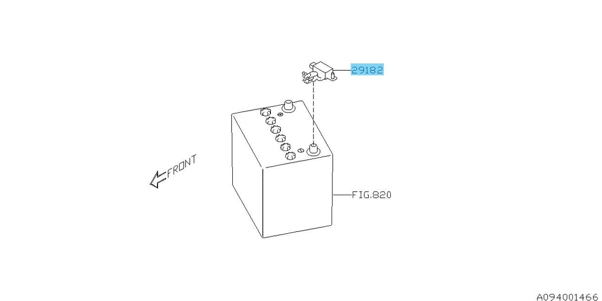 SUBARU CROSSTREK 2018-2023 Genuine Battery Sensor 29182AA140 OEM
