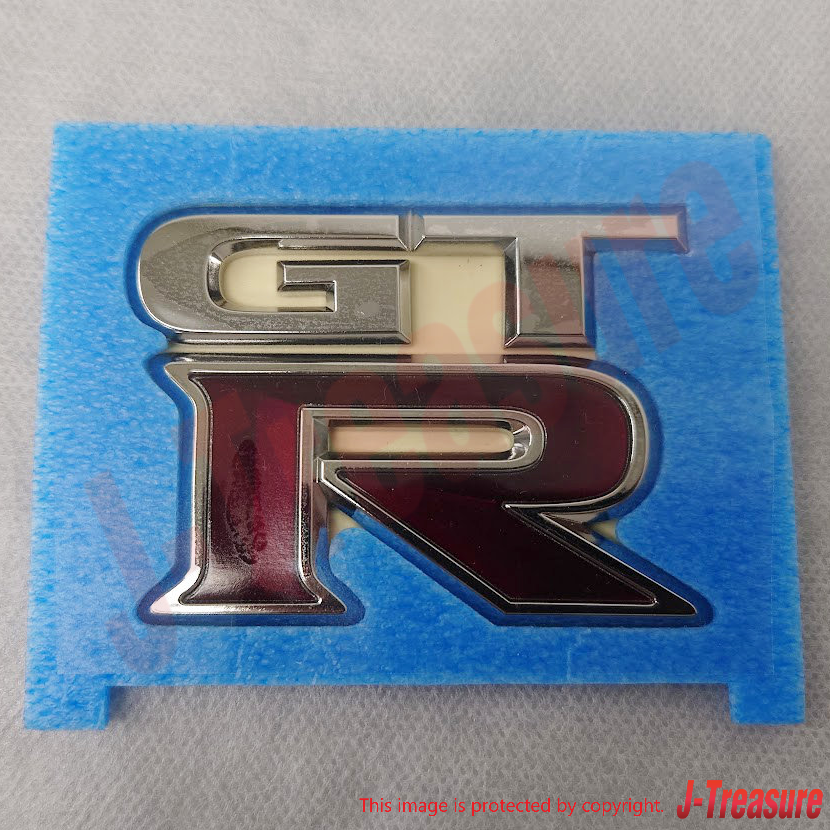 NISSAN GT-R R35 2009-2010 Genuine Trunk Lid Emblem 84894-JF00A OEM