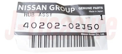 NISSAN SAFARI Y60 '89- Genuine Front Road Wheel Hub Assy RH or LH 40202-02J50