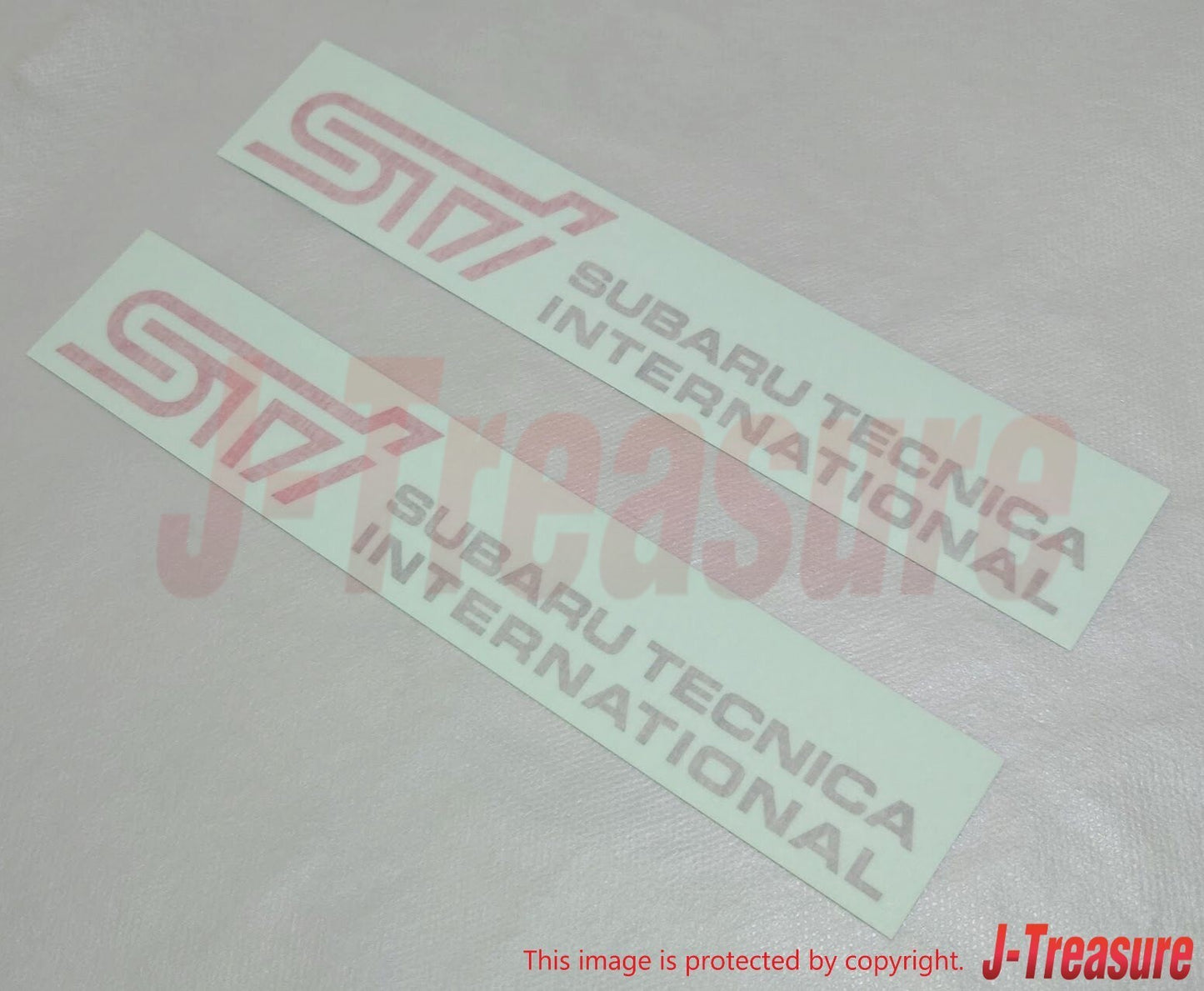 SUBARU Genuine Logo Sticker "Subaru Tecnica International" STSG14100310 OEM