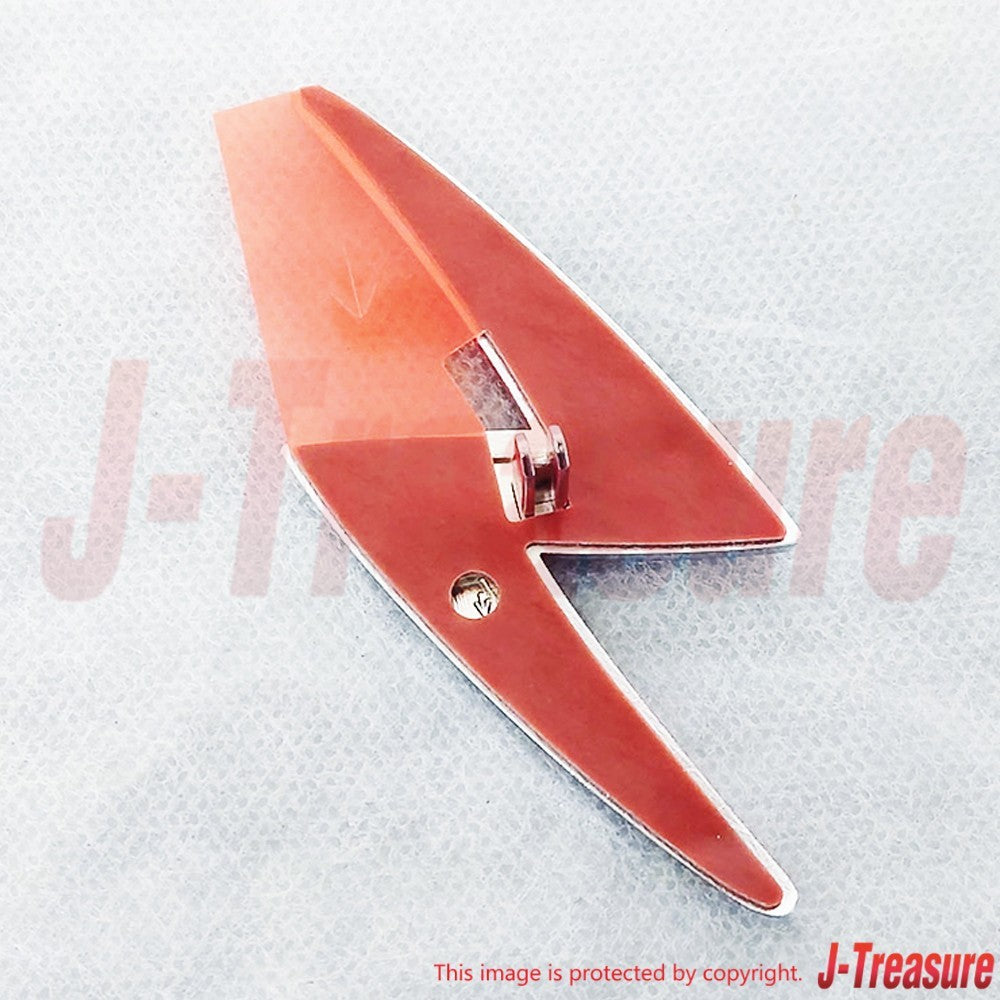 NISSAN SILVIA S15 Genuine Front Hood Chrome S Lightning Emblem 65892-85F01 OEM