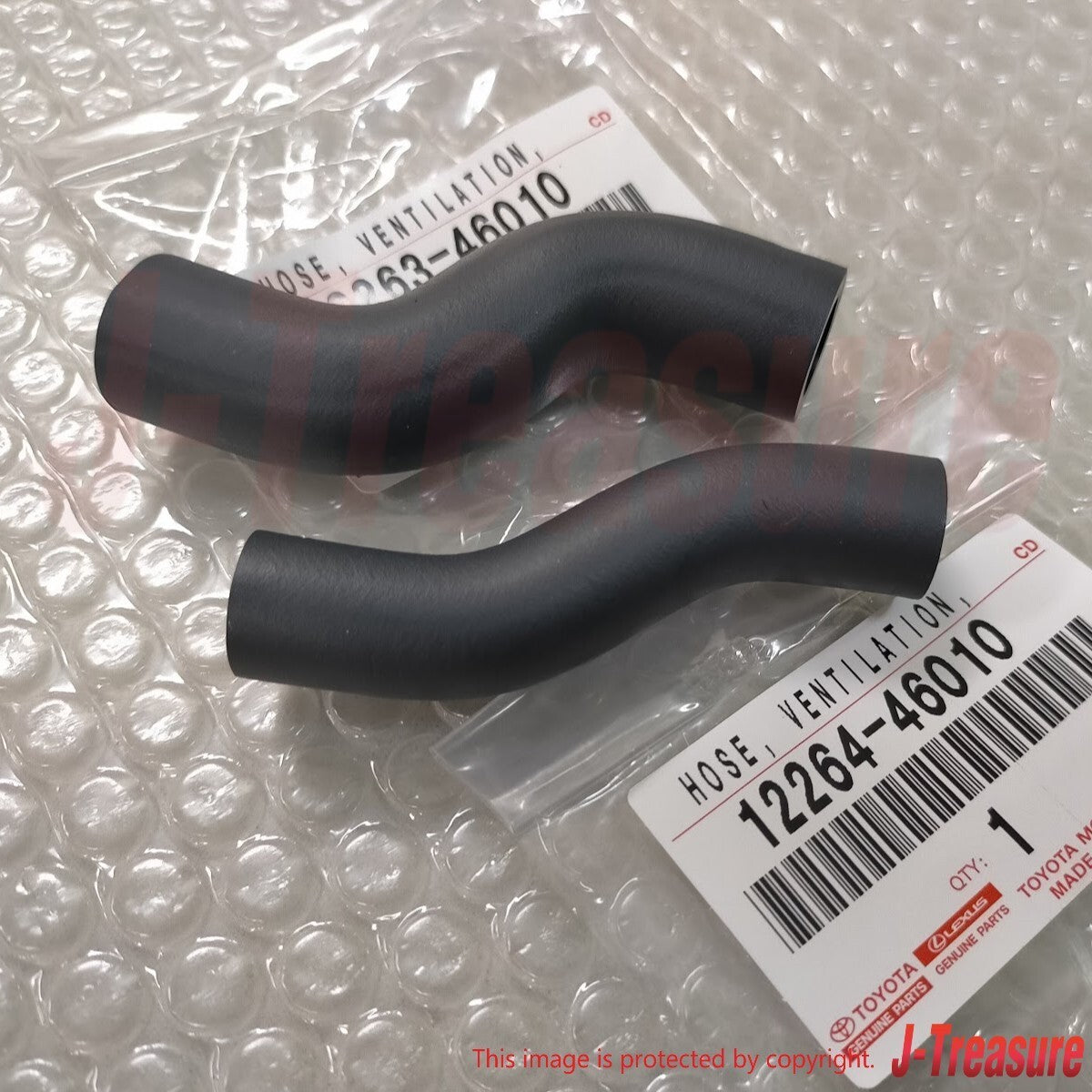 TOYOTA SUPRA JZA80 93-98 Genuine 2JZ-GTE Ventilation Hose No.3 & No.4 Set OEM