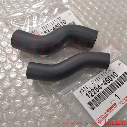 TOYOTA SUPRA JZA80 93-98 Genuine 2JZ-GTE Ventilation Hose No.3 & No.4 Set OEM