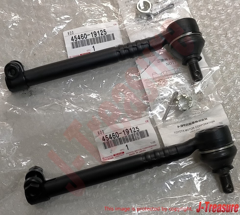 TOYOTA COROLLA LEVIN TRUENO AE86 Genuine Tie Rod End Right & Left Set OEM Parts