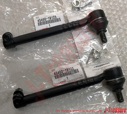 TOYOTA COROLLA LEVIN TRUENO AE86 Genuine Tie Rod End Right & Left Set OEM Parts