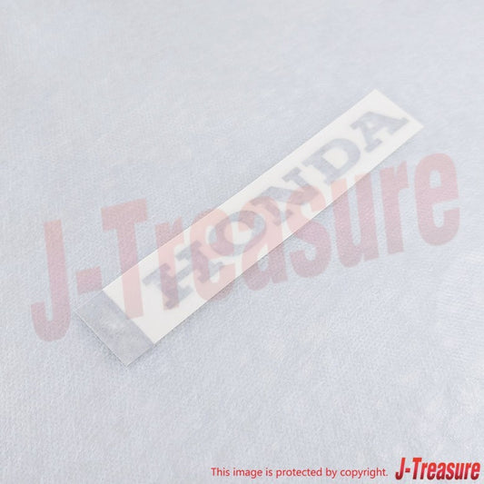 HONDA CR-X EF6 EF7 1988-1991 Genuine Rear Emblem "HONDA" 75712-SH2-000ZJ OEM