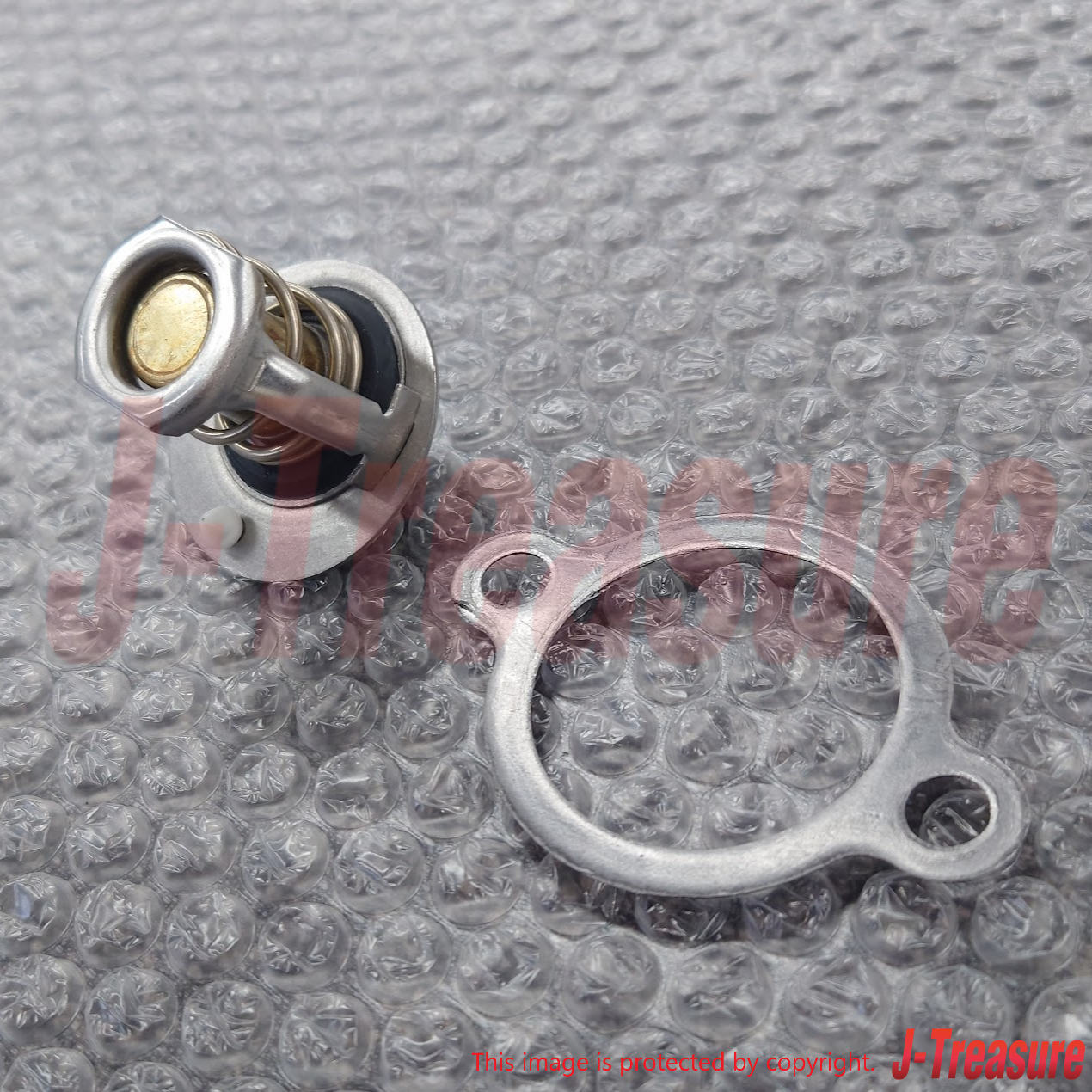 MITSUBISHI MINICAB U14# Genuine 3G81 Engine Coolant Thermostat & Gasket Set OEM