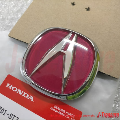 HONDA ACURA INTEGRA TYPE-R DC2 97-01 Genuine "A" Emblem Red Front & Rear Set OEM
