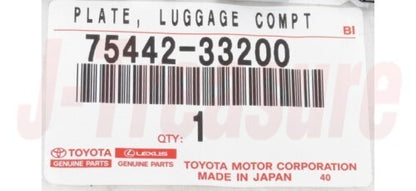 TOYOTA CAMRY MCV30 02-06 Genuine Luggage Door Name Emblem "CAMRY" 75442-3320 OEM