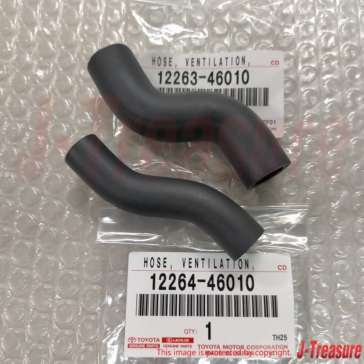 TOYOTA SUPRA JZA80 93-98 Genuine 2JZ-GTE Ventilation Hose No.3 & No.4 Set OEM