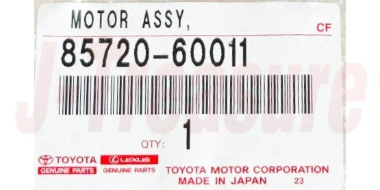TOYOTA LAND CRUISER FZJ80 '91-97 Genuine F/Door Window Regulator & Motor LH Set