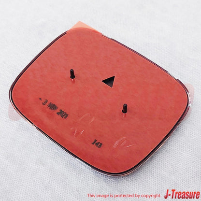 HONDA CIVIC Type R FK8 2017-2019 Genuine Front Red Emblem & Push Nut(x2) Set OEM
