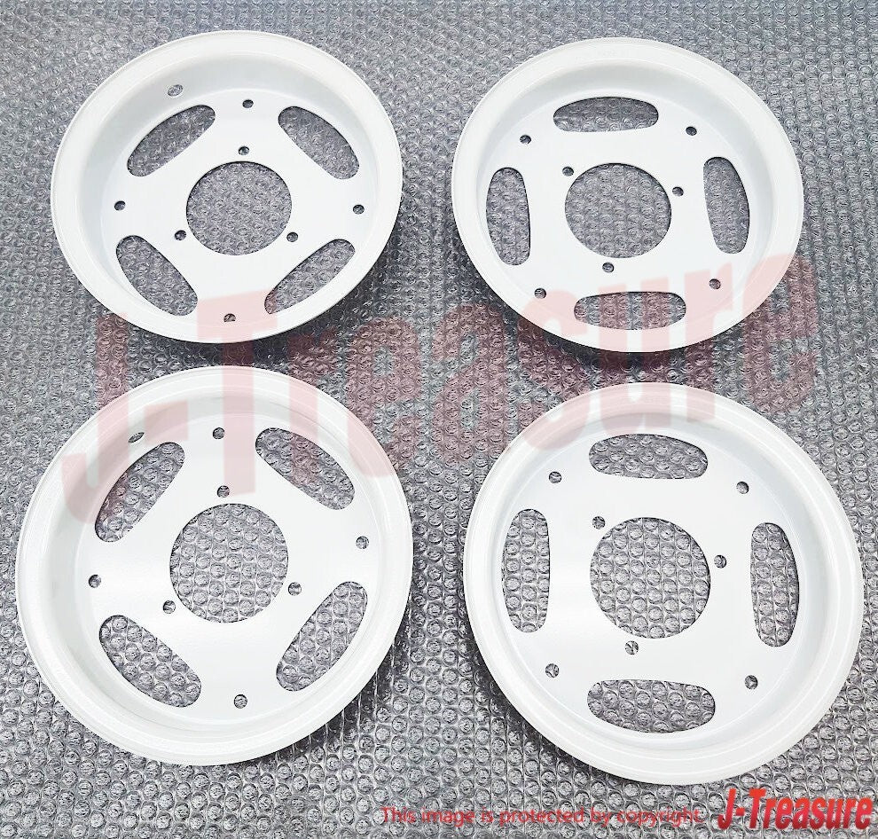 HONDA Z50R 88-89 91-99 Genuine Wheel Rim Front & Rear RH & LH Set *NH138* WHITE