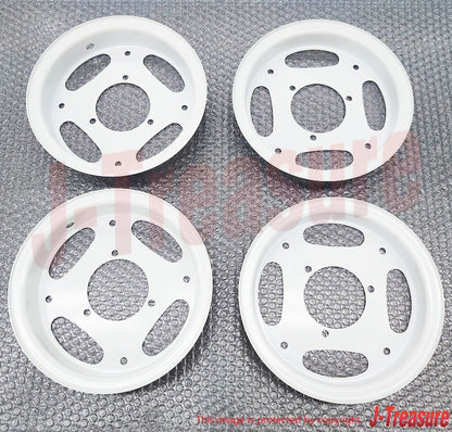 HONDA Z50R 88-89 91-99 Genuine Wheel Rim Front & Rear RH & LH Set *NH138* WHITE