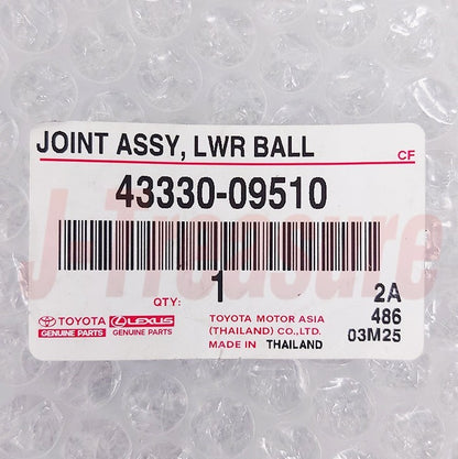 TOYOTA HILUX LAN25 04-12 Genuine Front Lower Ball Joint Assy 43330-09510 x2 Set