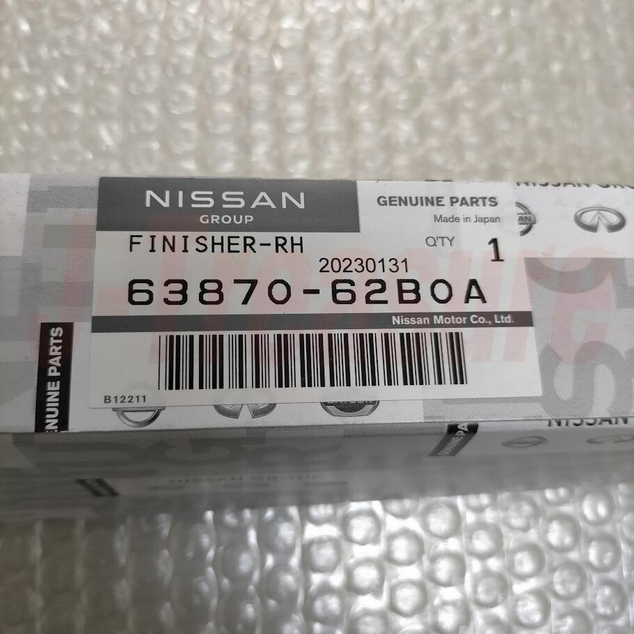 NISSAN GT-R R35 13-21 Genuine Emblem Finisher Front Fender Right & Left Set OEM