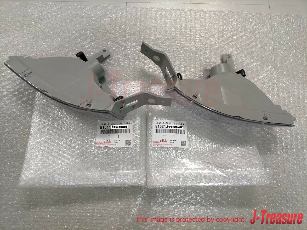 TOYOTA MR2 SW20 SW20L Genuine Front Turn Signal Clearance Lamp RH & LH Clear OEM