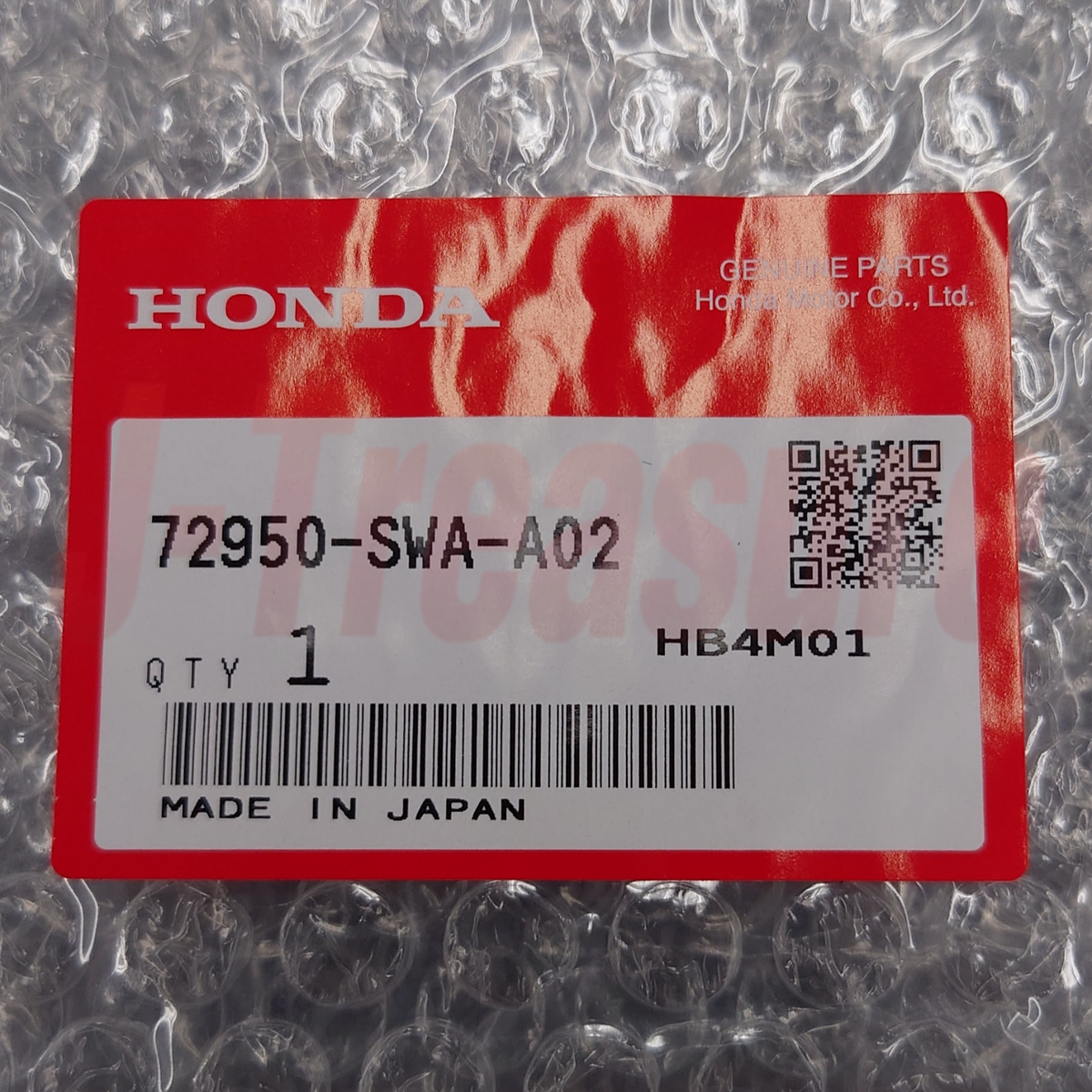 HONDA CR-V RE3 RE4 2007-2011 Genuine Front & Rear Door Molding RH & LH Set OEM