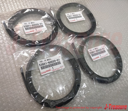 TOYOTA LAND CRUISER FJ80 FZJ80 91-92 Genuine Wheel Opening Extension Pad x4 OEM