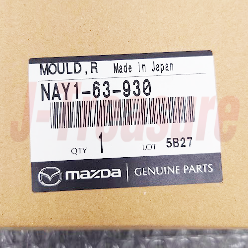 MAZDA MIATA MX-5 90-05 Genuine Rear Hardtop Glass Window Molding NAY1-63-930 OEM