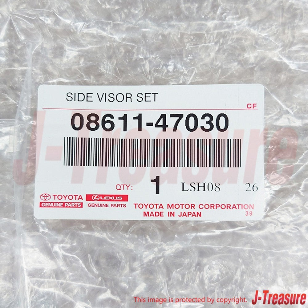 TOYOTA PRIUS ZVW30 2009-2015 Genuine Side Visor Basic Rain Guard 08611-47030 OEM