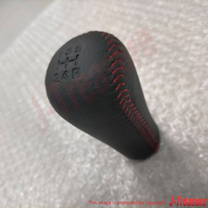 MAZDA RX-7 FD3S SPIRIT R Genuine Shifter Shift Change Knob Leather Red Stitch