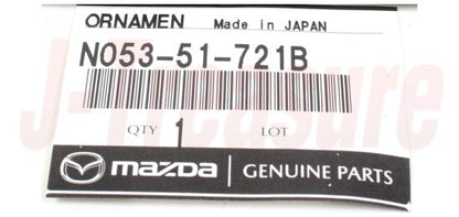 MAZDA MX-5 MIATA NB 97-03 Genuine Rear Car Name Emblem "Roadster" N053-51-721B