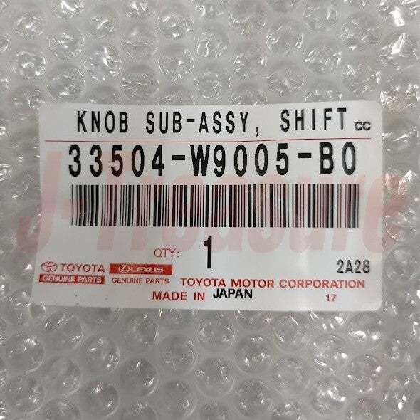 TOYOTA PRIUS ZVW30 ZVW30L Genuine G's Shift Lever Knob RHD 33504-W9005-B0 OEM