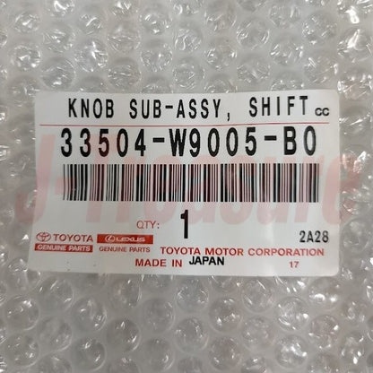 TOYOTA PRIUS ZVW30 ZVW30L Genuine G's Shift Lever Knob RHD 33504-W9005-B0 OEM