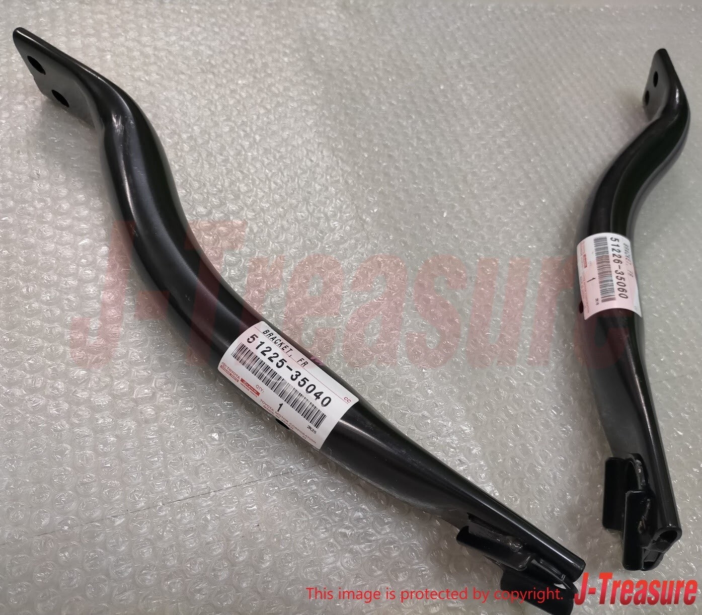 TOYOTA 4RUNNER FJ CRUISER  Genuine Front Suspension Member Bracket RH LH Set OEM