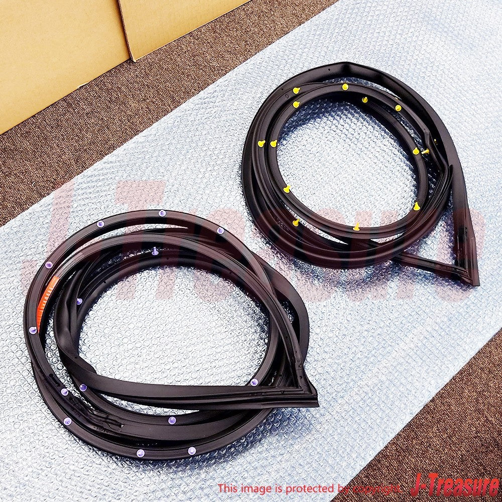 TOYOTA LAND CRUISER FZJ100 '98-07 Genuine Front Door Weatherstrip RH & LH Set