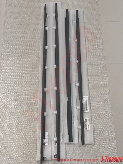 TOYOTA LAND CRUISER LEXUS 80 LX450 FZJ80 96-97 Genuine Door Belt Molding Set OEM
