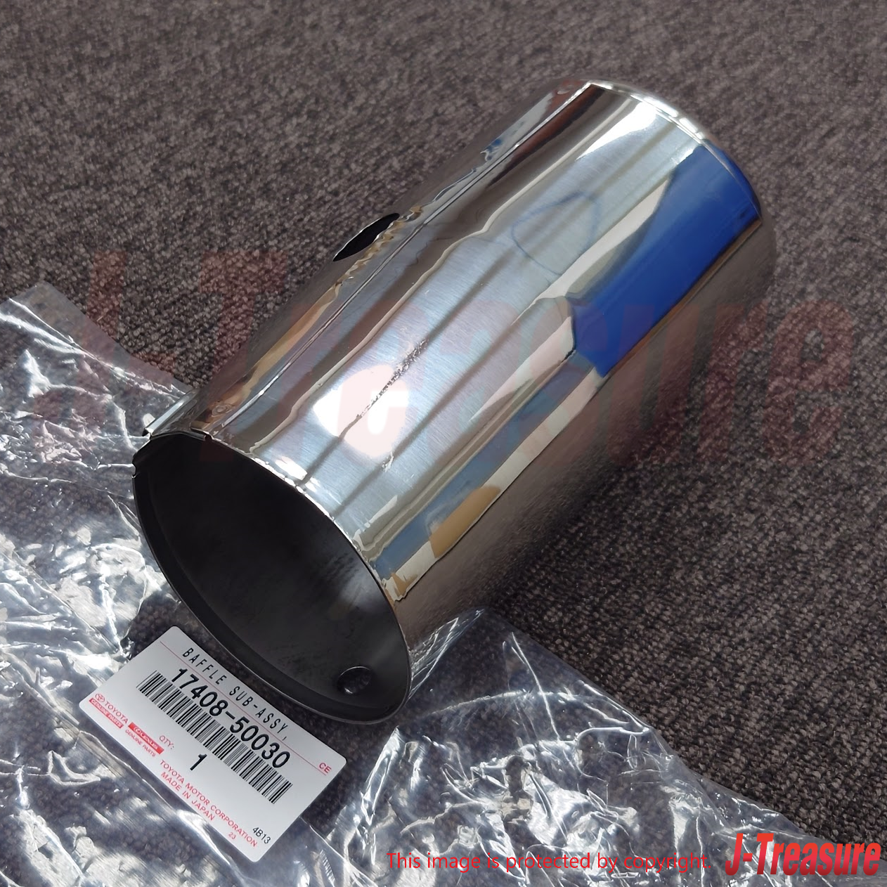 LEXUS SC430 UZZ40 2002-2010 Genuine Exhaust Tail Pipe Baffle Sub Assy x2 Set OEM