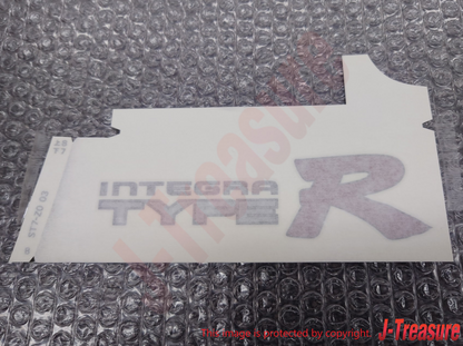 HONDA INTEGRA DC2 Genuine Rear Decal Sticker "TYPE R" Silve 75717-ST7-Z01ZA OEM