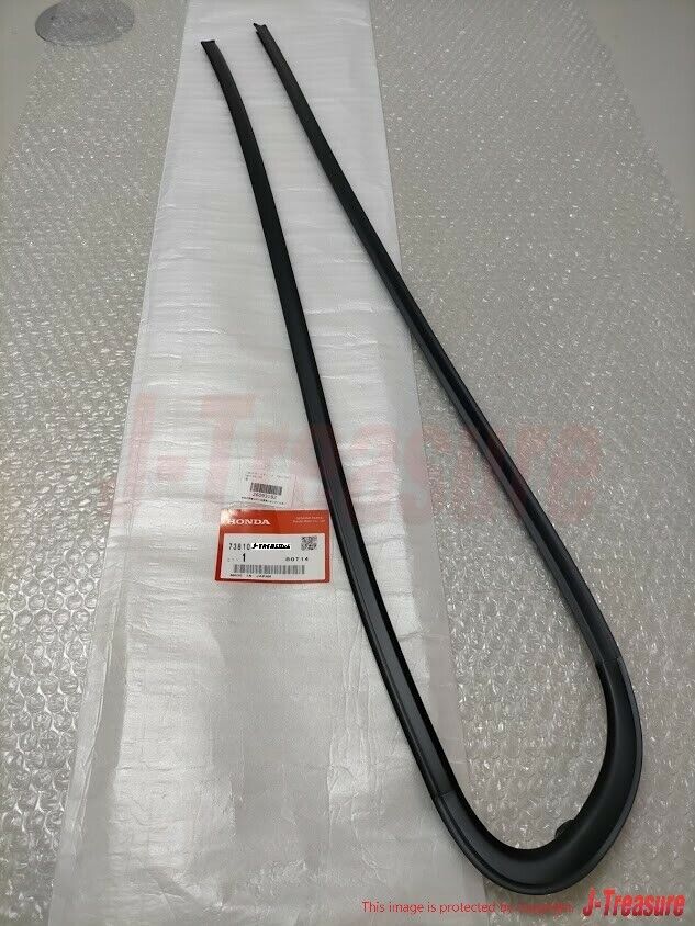 HONDA CR-X CRX EF8 88-91 Genuine Quarter Window Glass Molding RH & LH Set OEM